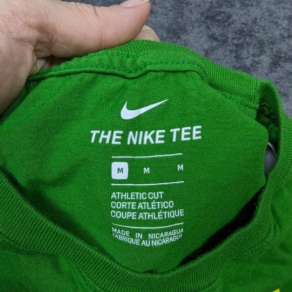 Oregon Ducks Shirt Women Medium Green Always Us Short Sleeve Athletic Nike Tee - Picture 9 of 16